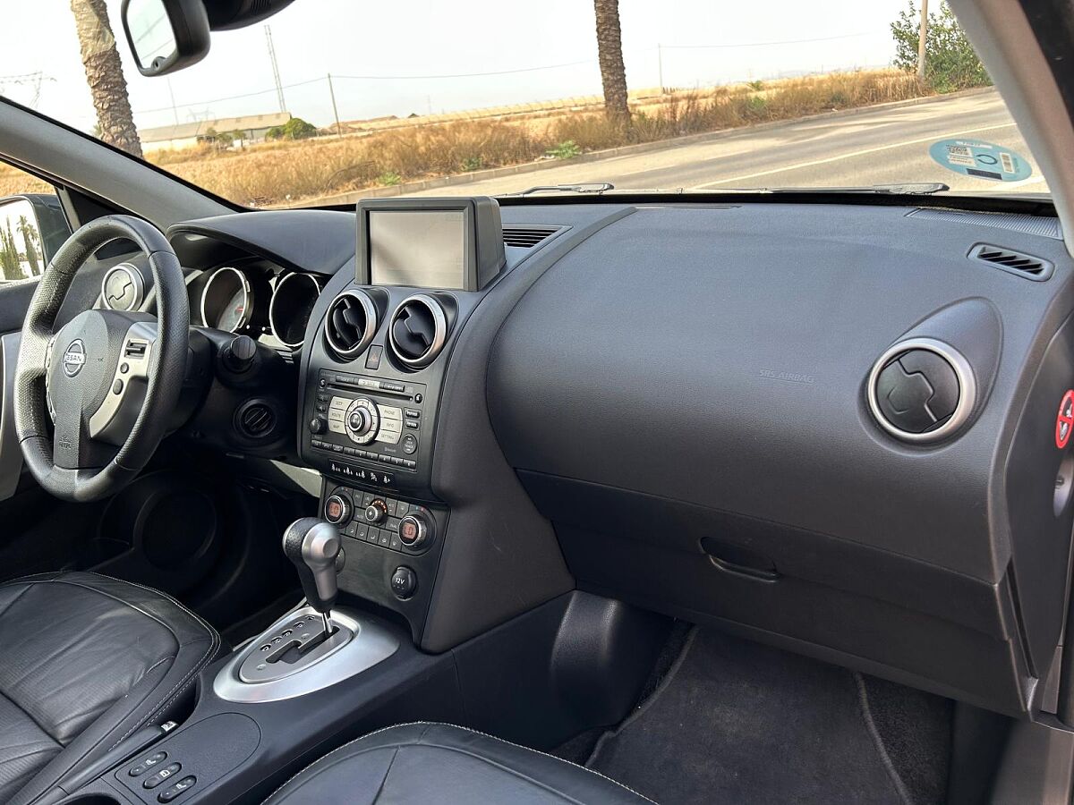 NISSAN QASHQAI TEKNA AUTO 2.0 SPANISH RHD IN SPAIN ONLY 88000 MILES 2009